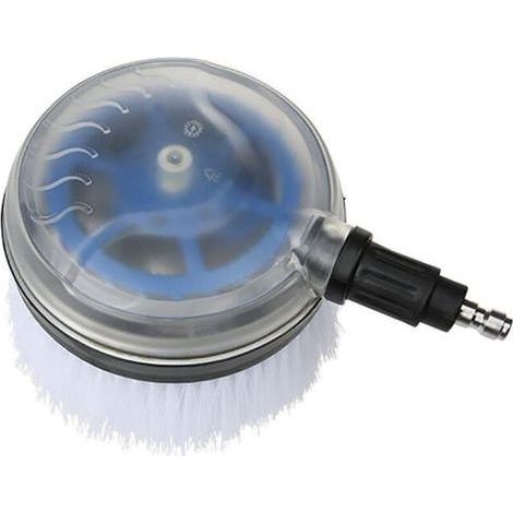 Brosse de lavage rotative, accessoires pour nettoyeur haute pression, connecteur rapide universel, outil de nettoyage pour voiture, maison, bureau, terrasse (1/5)