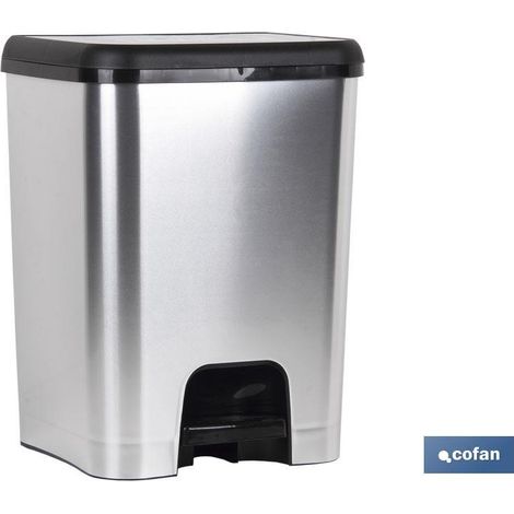 CUBO PEDAL CLASS METALIZADO 26 L