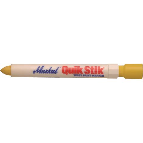 MARKAL - Bâton de peinture Quik Stik - 11645 - Jaune - Ce produit de marque MARKAL est neuf.