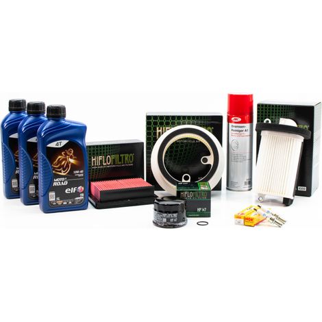 Kit Entretien Révision pour YAMAHA XP 530 TMAX de 2012 à 2016 - Huile ELF MOTO 4 ROAD 10w40 3L