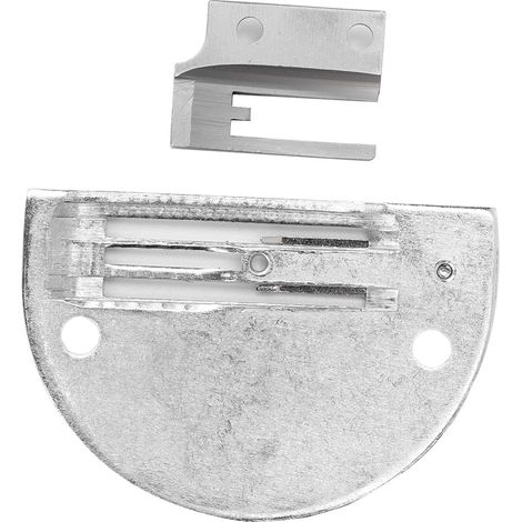 Plaque à aiguille anti-froissement pour machine à coudre, accessoire de pied presseur avec dents (1/3)