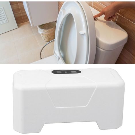 Chasse d'eau intelligente à capteur, toilette électrique à bouton-poussoir, chasse d'eau entièrement automatique à capteur infrarouge. (1/5)