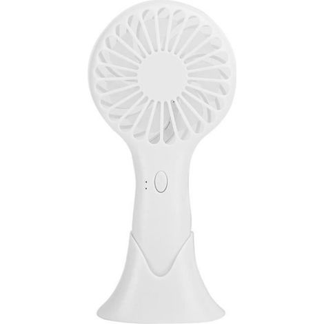 Ventilateur De Poche - 3 Vitesses Réglables - Batterie Intégrée 800 MAh - Autonome 6 H - Pour Bureau Ou Voyage - 1 Pièce (1/4)