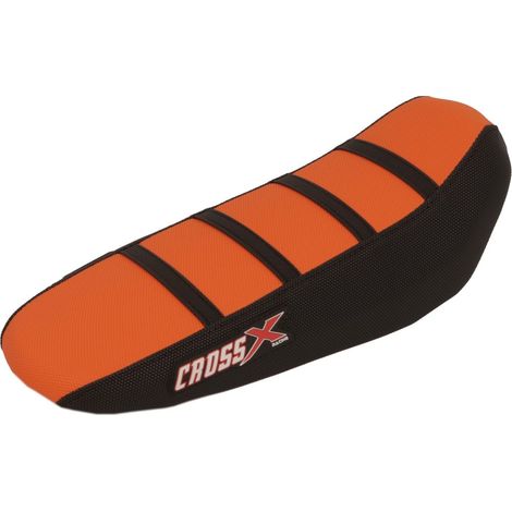 Housse de selle SURRON 2023 Avec Bande, Couleur : Orange Noir Noir