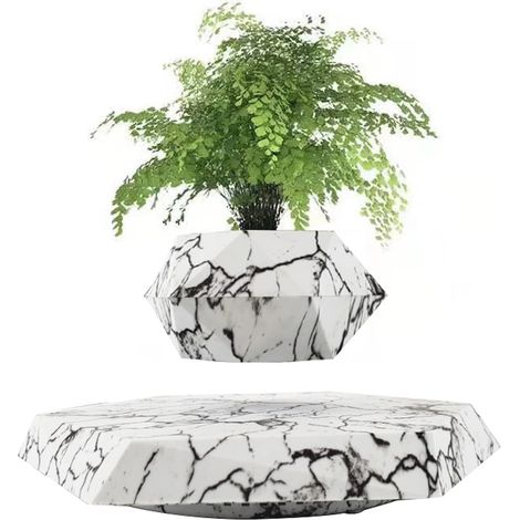 Plante en Lévitation Plante Flottant Air Jardinière de Pot de Fleur de Suspension pour la décoration de Bureau (1/5)
