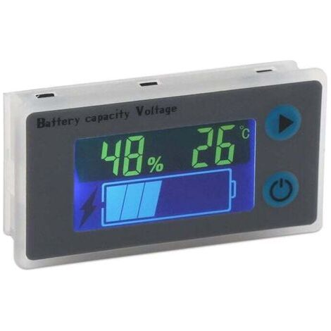 Rabatt, 10-100 V Batteriekapazitätsmonitor Programmierbare Spannungsanzeige Batterie