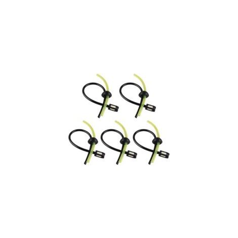 Set di 5 tubi carburante universali adatti a decespugliatori, tosaerba e tagliasiepi. I kit di ricambio sono compatibili con i decespugliatori da giardino. - Crezuo (1/4)