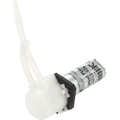 Mini-Peristaltikpumpe (Gleichstrom), Mini-Laborpumpe mit hohem Durchfluss, geräuschlos, selbstansaugend, 24 V (1/5)