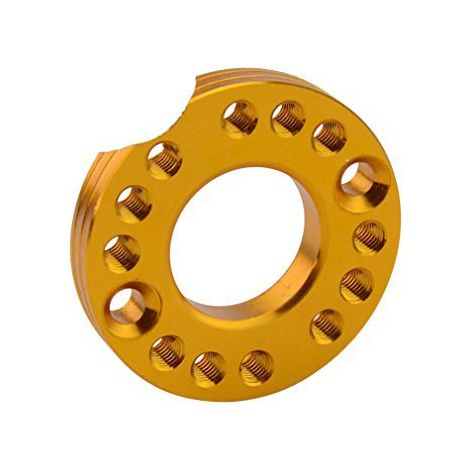 Carburetor intake adapter plate (adjusting seat) with O-ring, mounting hole diameter 44mm, intake hole diameter 27mm. (1/4)
