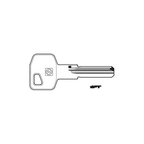 CHIAVI PUNZONATE PER CILINDRI MG 5+4 SPINE MG8- - MG9 - 5 pezzi SILCA