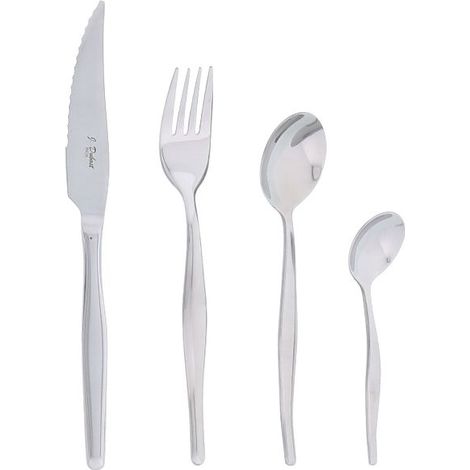Set di posate in acciaio inox da 24 pezzi - NV080990X01047 - Jean Dubost