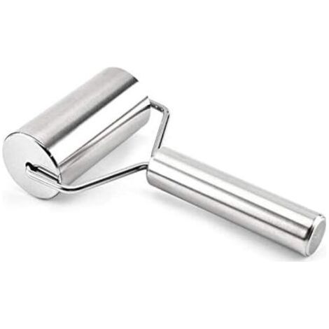 stainless steel rolling pin Ergonomically designed for preparing pasta, pizza and cookies. (1/5)