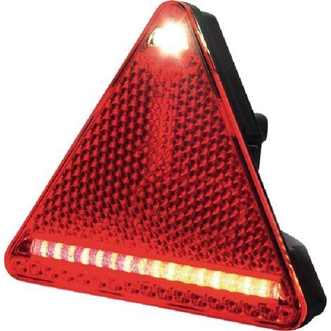 Feu arrière LED triangle droit câblé UNIVERSEL LA40049 (1/5)