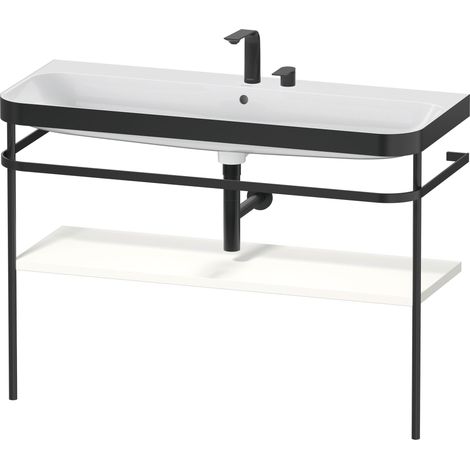 Duravit Happy D.2 Plus c-bonded Set avec console métallique,