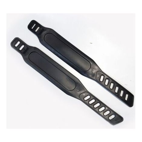Sangles De Pédale - Polypropylène Réglable Universel Pour Vélo D Exercice - Maison Ou Salle De Sport - 1 Paire (1/4)