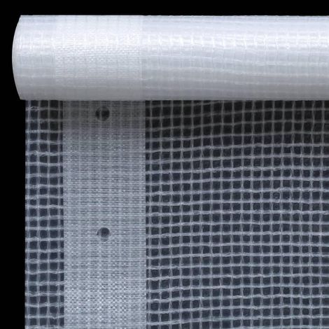 Teli versatili e robusti 2 pezzi 260 g/m² 3 x 10 m bianco 020002222
