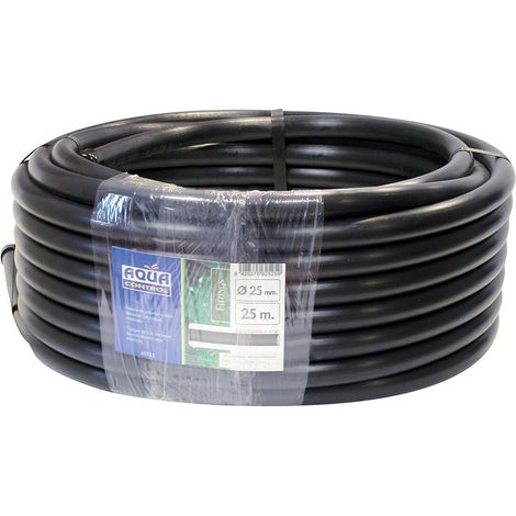 Aqua Control 62525 Schwarzer Gartenschlauch 25m