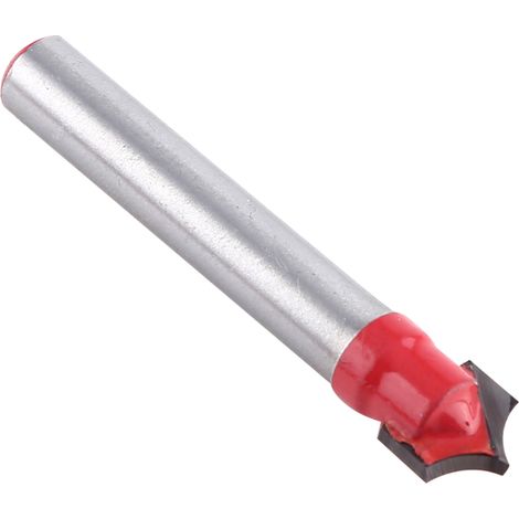 6-mm-Schaft 3D-CNC-Gravur-V-Nut-Nadelspitzen-Fräser Holzbearbeitungswerkzeug (8 mm) (1/5)