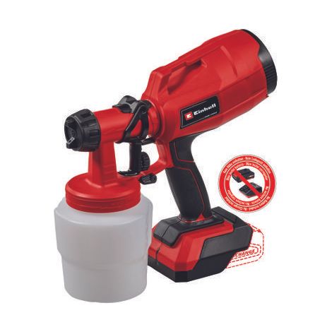 Pistola de pulverización de pintura a batería TC-SY 18/60 Li (Sin batería ni cargador) EINHELL 4260025