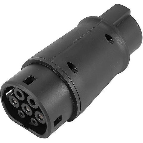 Adaptador EVSE EV de 32 A, conector J1772 tipo 1 a tipo 2 (1/5)