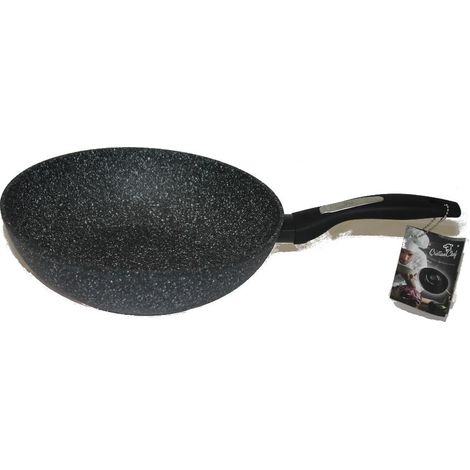 Padella Wok Antiaderente anche Induzione Superior Cristian Chef 32 cm (1/2)