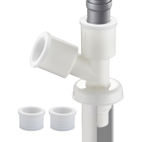 Connecteur pour tuyau de vidange Connecteur de tuyau de vidange pour évier, connexion anti-fuite pour tuyaux de machine à laver et lavabo domestiques appareils ménagers