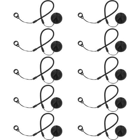 Lot De 10 Porte-Stylos De Comptoir Avec Cordon Antivol Et ChaîNe De SéCurité Pour Bureau Banque Et Vente DéTail (1/5)
