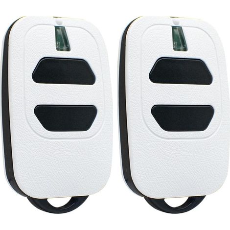 Lot de 2 émetteurs portatifs DEA2 pour porte de garage
