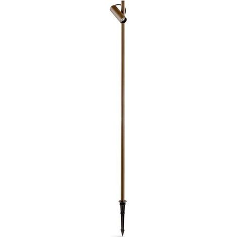 Leds-C4 Juncus - Piquet d'extérieur à LED Marron clair 595lm 3000K IP65 (1/5)