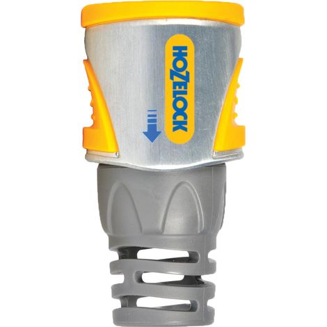 Hozelock – Raccord rapide fin de tuyau métal 12,5 à 15mm – Alliage de zinc – Installation facile – Pression 10 bars – 2030P0000