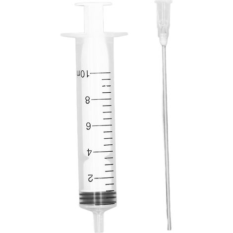 Cartouche de recharge 10ml seringue en plastique aiguille outil de remplissage pour imprimante (1/5)