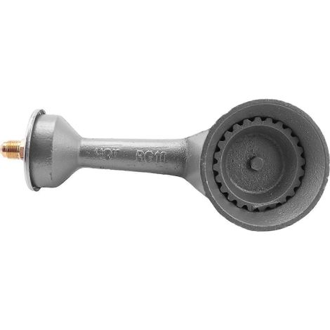 Tête de brûleur circulaire en fonte à propane haute pression avec raccord en laiton pour orifice tête de brûleur à propane (1/5)