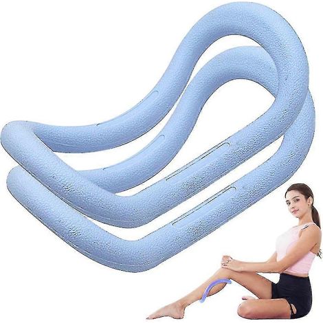 Anneau de Pilates et de Yoga Ajustable et Souple pour les épaules, le dos, les bras et les jambes (Lot de 2) (1/3)