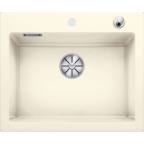 Blanco Palona 6 - Lavello in ceramica, 62x51 cm, con comando remoto dello scarico, magnolie 524732 (1/3)