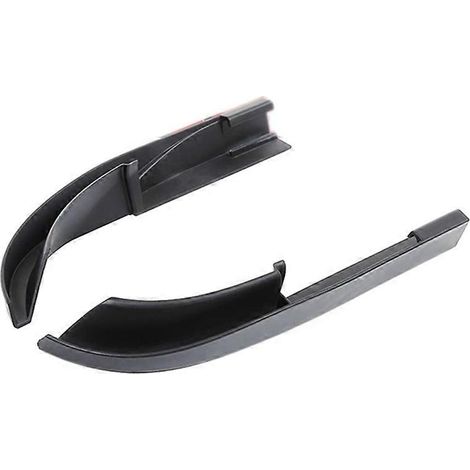 Extensions de gouttière de toit améliorées avec déflecteur de pluie pour Jeep Wrangler JK JKU 2011-2017 (1/5)