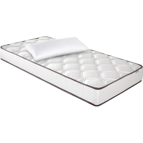 Colchón visco Roll Spa 18 cm firmeza media anatómico con Almohada 90x190 cm