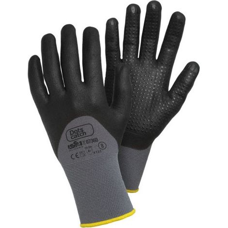 Guanti Nitrile Dots Neri 10 Issa