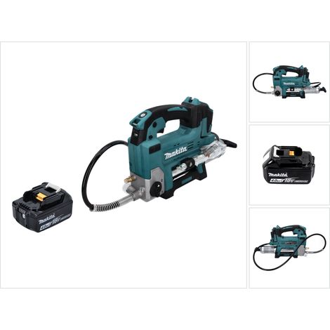 Ingrassatore a batteria Makita DGP 180 M1 18 V 690 bar + 1x batteria ricaricabile 4,0 Ah - senza caricabatterie