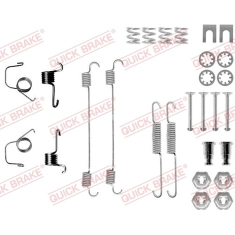 Kit d'accessoires, mâchoire de frein Quick Brake 105-0617 CITROËN