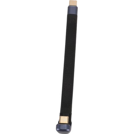 Câble court coudé en U 240 W, FPC USB 4.0 Type C mâle-mâle, 8K à 60 Hz, 40 Gbit/s, pour batterie externe Thunderbolt 3/4 (1/5)