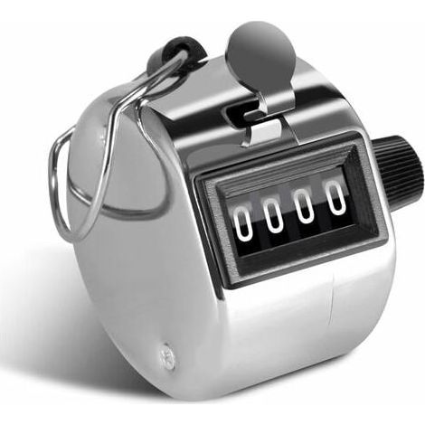 Compteur Manuel 4 Chiffres Compteur de Passage pour Compteur de Personnes, Sport de Golf, École des Formateurs (1/5)