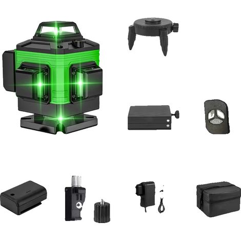 Niveau Laser, 16 Lignes, Fonction d'Auto-Nivellement, 16 Lignes-Sac en tissu (1/2)