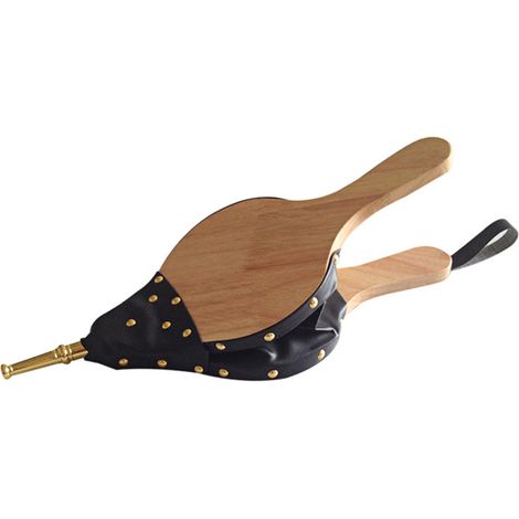Soufflet de cheminée 1PC pour camping extérieur BBQ grill cuisson intérieure ventilateur de cheminee souffleur d'air avec sangle de suspension (1/5)
