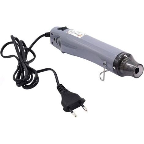 Mini pistolet à air chaud électrique 300 W Mini Shrink Heat Tool Embossing Heat Tool Mini outil de bricolage (argent) (1/5)