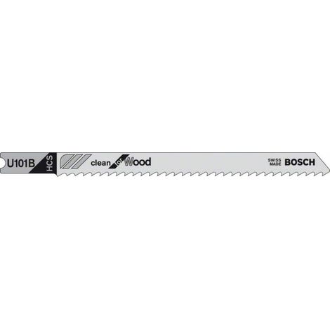 Lama per sega Bosch U 101 B acciaio 10 cm confezione 3