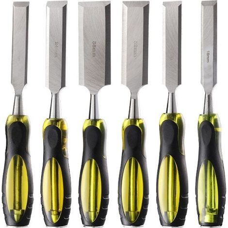 Ciseau à bois 32 mm – Lame en EN31 – Poignée bi-matière avec revêtement en uréthane – Conception indémanchable et incassable (1/5)