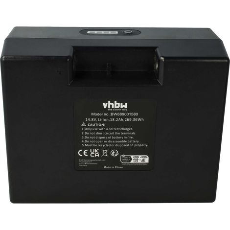 vhbw 1x Battery compatible with Hill Billy Electric Golf Caddy Trolley (18200mAh, 14.8 V, Li-Ion)