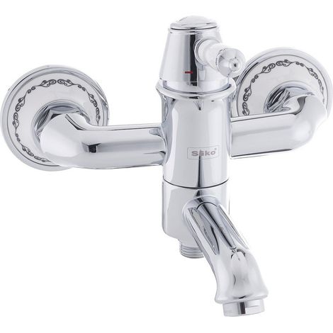 Mélangeur baignoire SIKO Provence sans kit de douche 150 mm chrome SIKOBSPV222