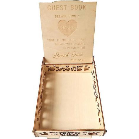 Aufbewahrungsbox aus Kunststoff für Hochzeiten (1/3)