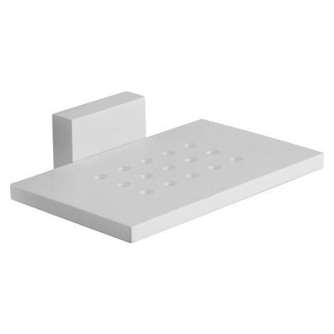 PORTE SAVON QUATTRO A SUSPENDRE LAITON BLANC - CRISTINA ONDYNA QU12524 (1/2)
